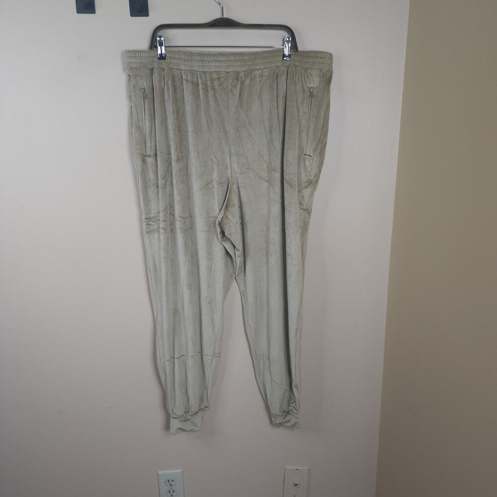 SKIMS VELOUR JOGGER FLEECE PANTS IN GOLD SIZE 4X